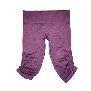 Lululemon Awakening Crop Yoga Pants 17" Merlot Size 10